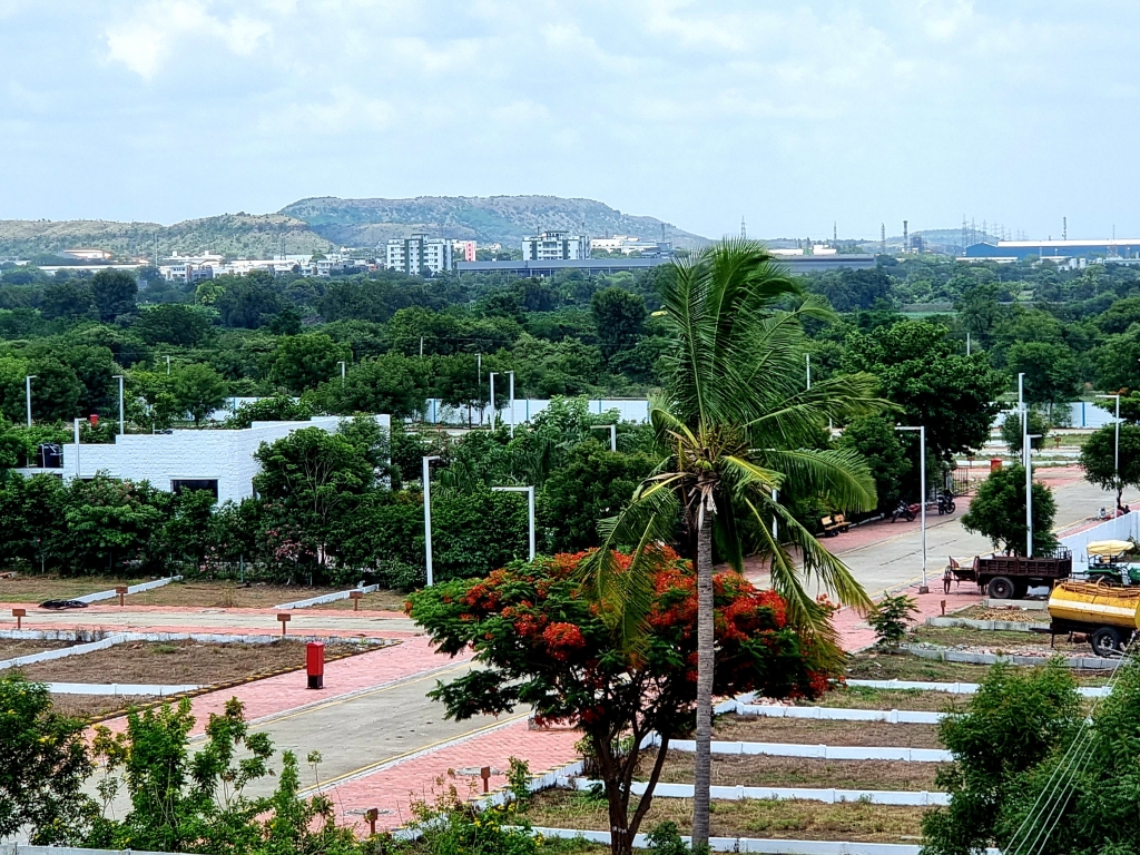Daulatabad Fort near Chhatrapati Sambhajinagar in the Marathwada region